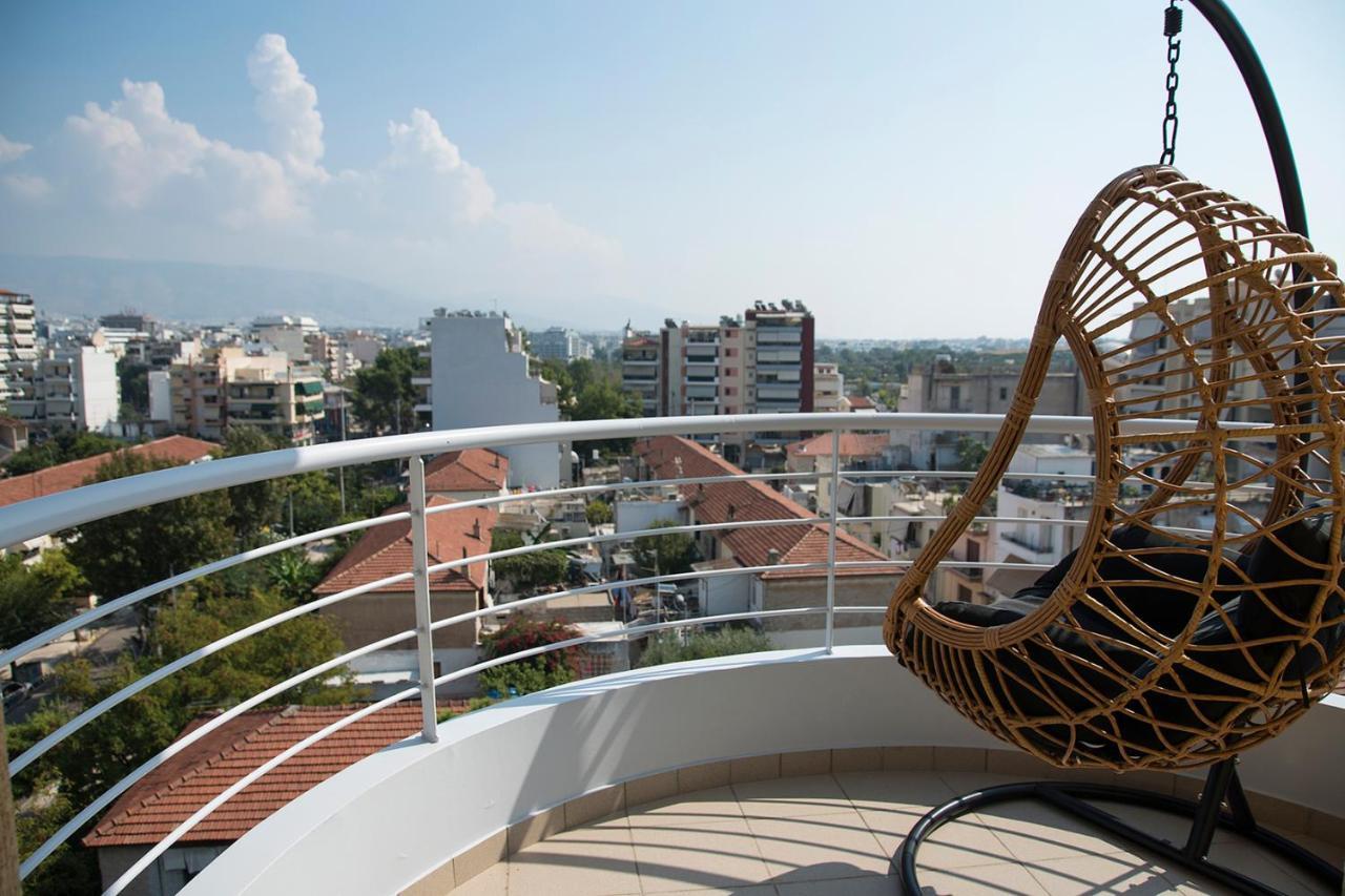 Boutique Penthouse Next To Stavros Niarchos Foundation Apartment Athens Exterior photo